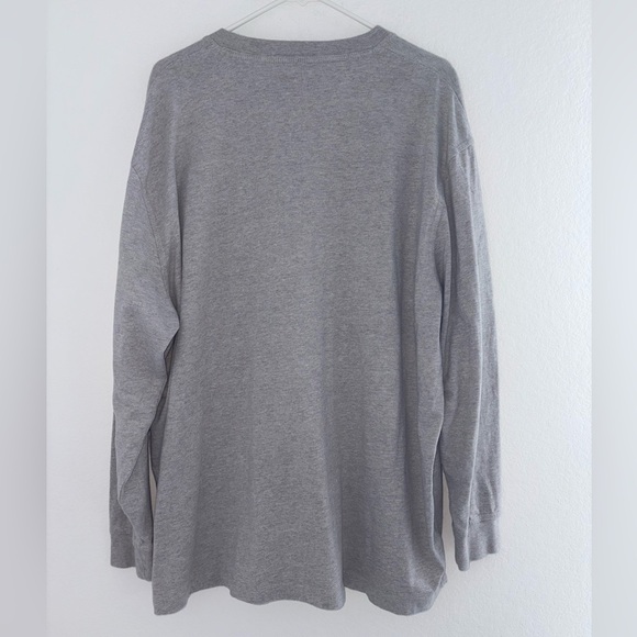 Wrangler Riggs Workwear Men's Solid Long Sleeve Henley Shirt - Picture 7 of 12